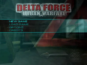 Delta Force Urban Warfare (GE) screen shot title